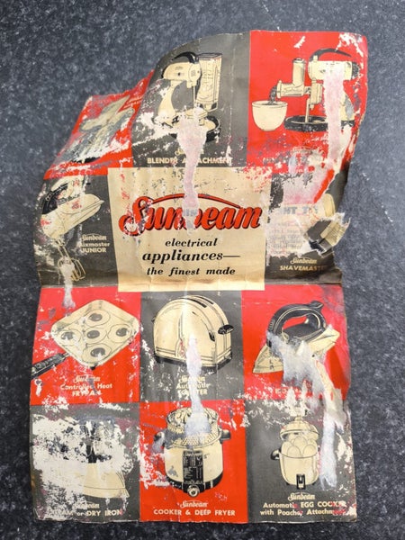 SUNBEAM Mixmaster Circa 1950's ? Carousel 7