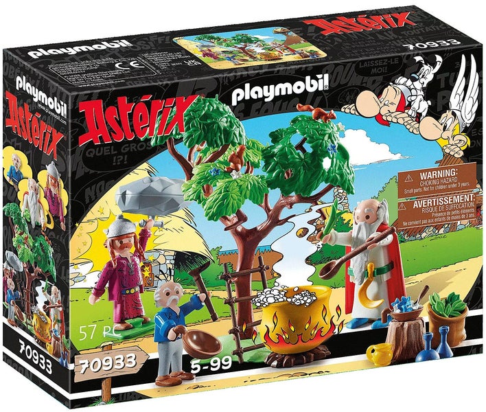 Playmobil: Asterix - Getafix with the Cauldron of Magic Potion (70933) Carousel 1
