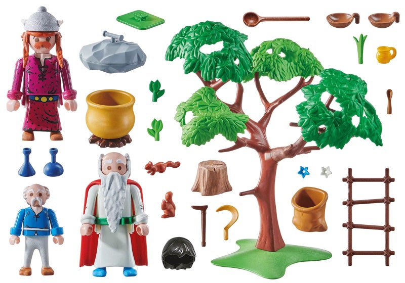 Playmobil: Asterix - Getafix with the Cauldron of Magic Potion (70933) Carousel 2