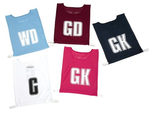 GILBERT SENIOR NETBALL BIB SET BLACK Carousel 2