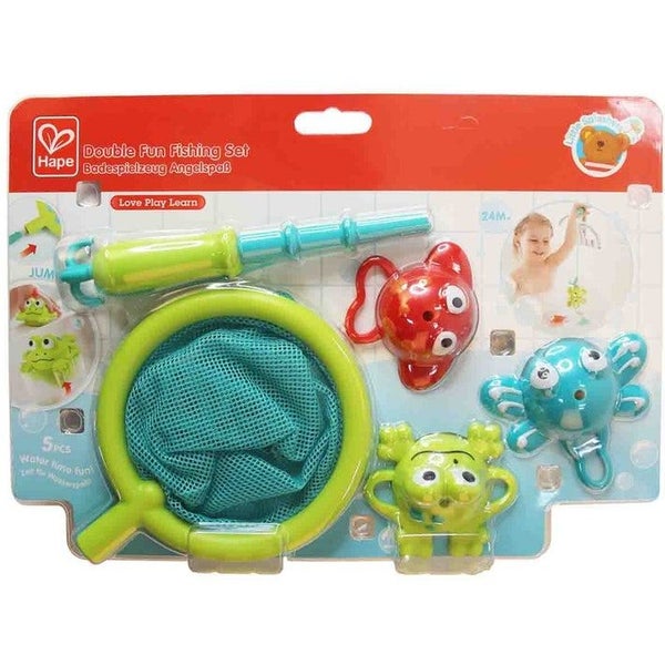 Double Fun Fishing Set Hape Carousel 1