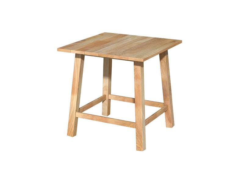 Cube teak bar table 109×109×109cm Carousel 1