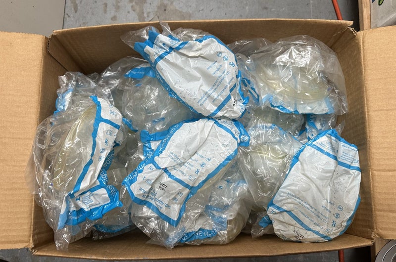 Bulk Lot Respiratory Anesthesia Adult Face Masks Size 5 Carousel 1