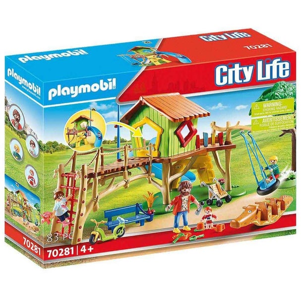 Playmobil City Life Adventure Playground 70281. Brand New Carousel 1