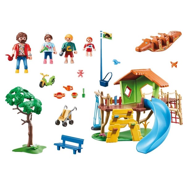 Playmobil City Life Adventure Playground 70281. Brand New Carousel 4