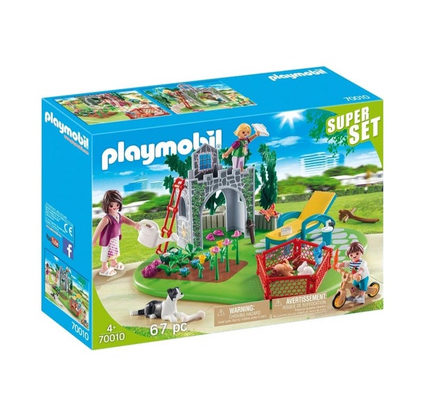 Playmobil Family Garden Super Set 70010 Bran New Carousel 1