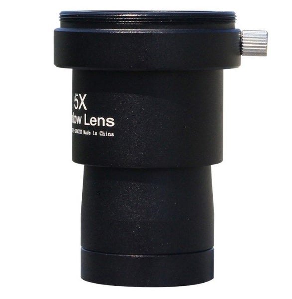 1.25'' Barlow Lens 5X with M42 Thread Camera Connect for Telescope Eyepiece Carousel 2