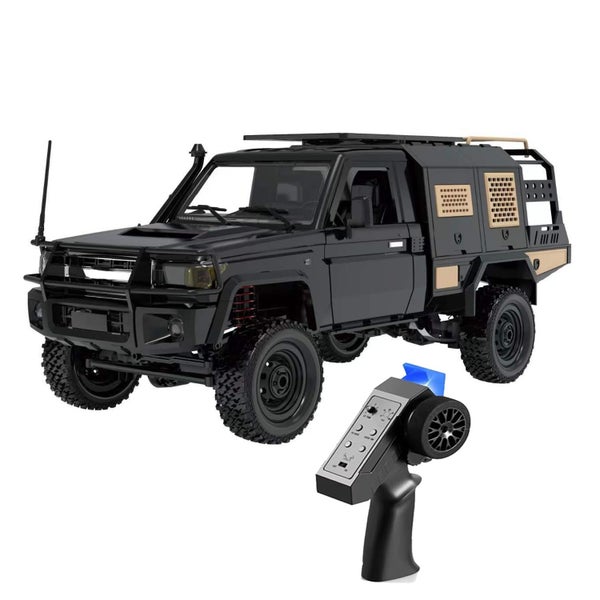 1/12 Scale RC Car with Light, Metal Axle, 4X4 All Terrain Climbing Vehicle Carousel 1
