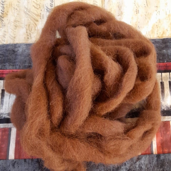 ALPACA washed & milled, ready for Felting Carousel 1