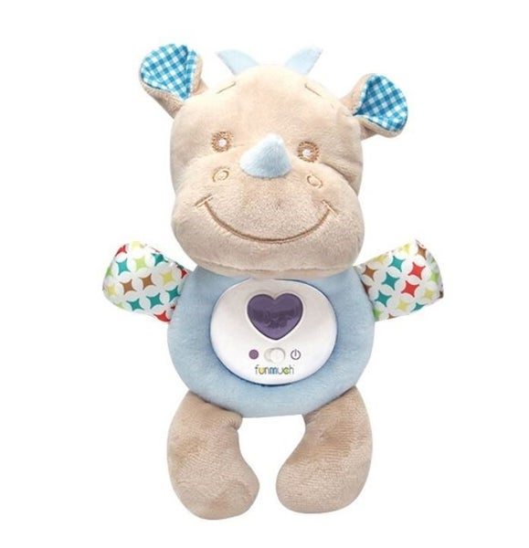 Rhinoceros Plushy Toy Carousel 1