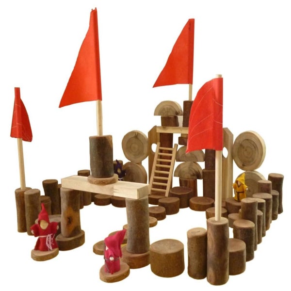 Tree Castle Blocks 75 Piece Building Toys Sets & Packs Carousel 1
