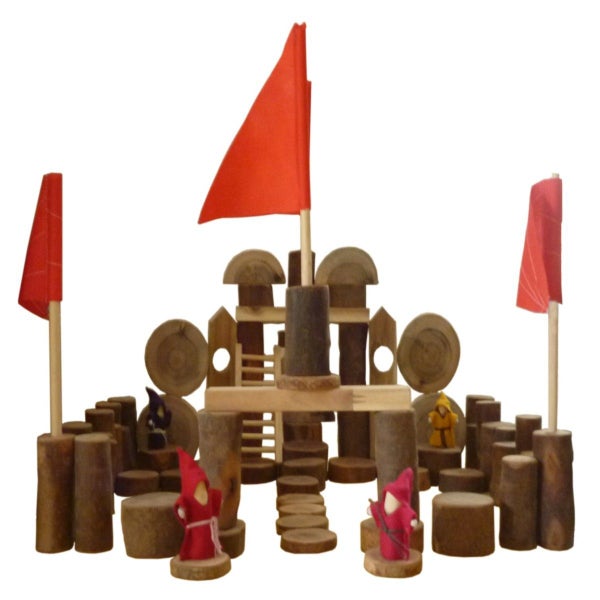 Tree Castle Blocks 75 Piece Building Toys Sets & Packs Carousel 2