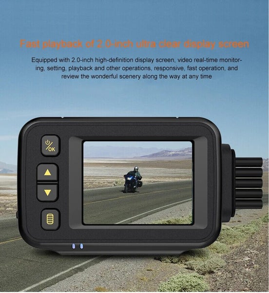 Motorcycle Dash Cam, Driving Recorder Dashcam Carousel 5