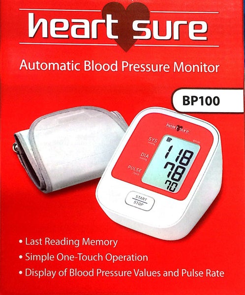Omron Heartsure Blood Pressure Monitor BP100 --**Pakuranga Pharmacy** Carousel 1