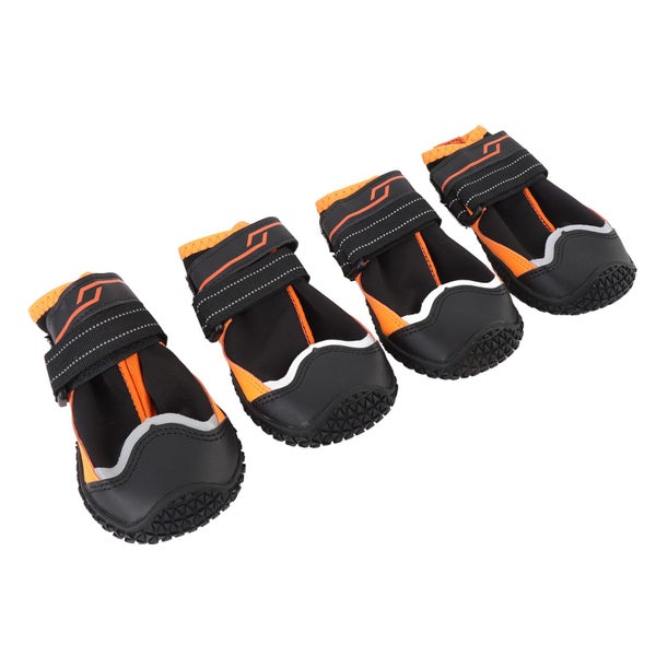 winter dog boots anti slip dog boots 4 Pcs Water Resistant Dog Boots Anti Slip Carousel 2