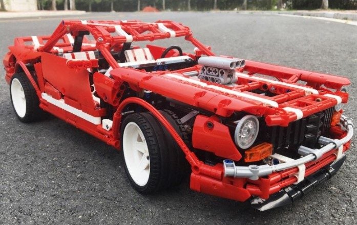 Muscle Car Kids Building Toy Lego Compatible supercar Christmas Gift62863863431169114