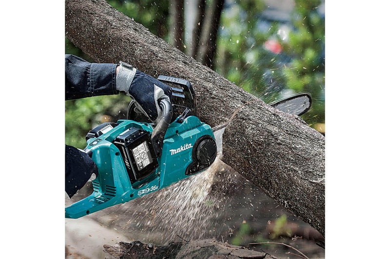 DUC353 Makita 18Vx2 (36V) LXT Brushless 14? 350mm Chain Saw Carousel 2