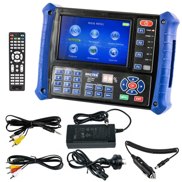 DIGITEK 18ASF-7000v3 Digital TV and Satellite Signal Meter DVB-S, DVB-S2 & DV... Carousel 1