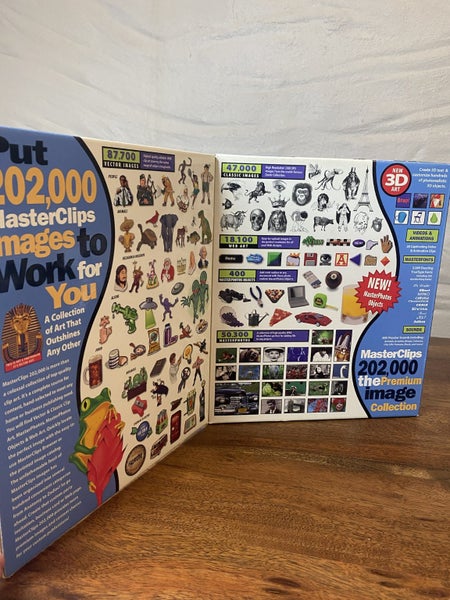 MasterClips 202,000 Premium Images on CD-Rom - Big Box Carousel 2