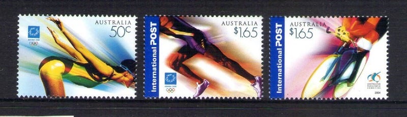 Australia - 2004 Olympic Games (3) - UHM - 2403/5 Carousel 1