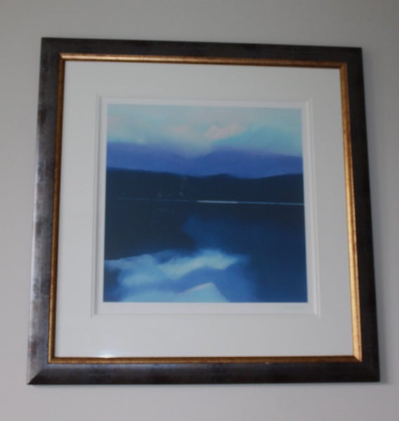 +++ STUNNING "A. RATCLIFF? "BLUE HARMONY II " LTD EDITION 43/250 PRINT +++ Carousel 2