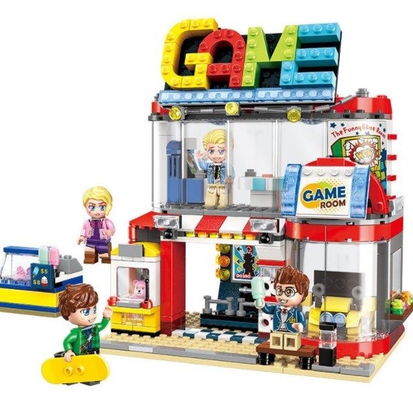 Game Store Play Room Building Toy Lego Compatible Gift Kids Gift Carousel 1