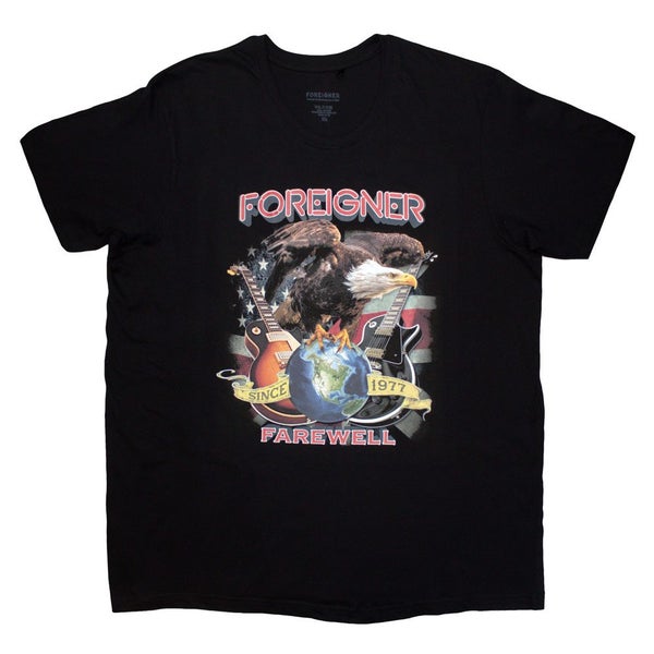 Foreigner Farewell Eagle T Shirt Carousel 1