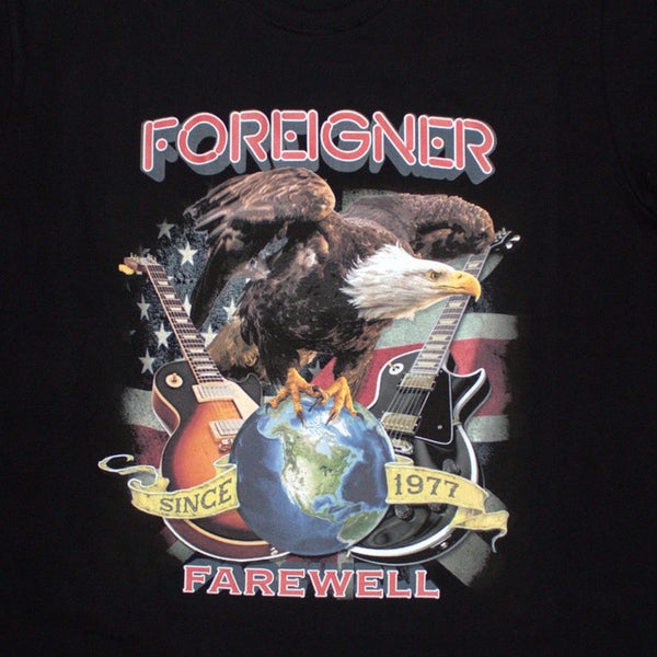 Foreigner Farewell Eagle T Shirt Carousel 2