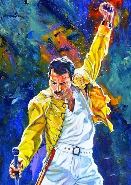 FULL DIAMOND PAINTING - FREDDIE MERURY 40 CM X 60 CM Carousel 1