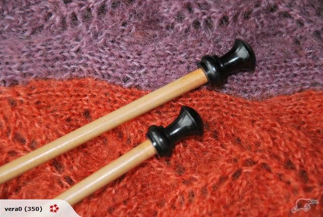 Knitting Kit Set- Cable Knit Cushion Cover Carousel 4