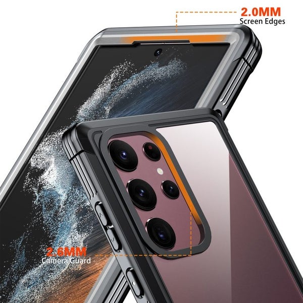 Samsung Galaxy S23 Ultra 5G RedPepper Transparent Shockproof Phone Case Carousel 2