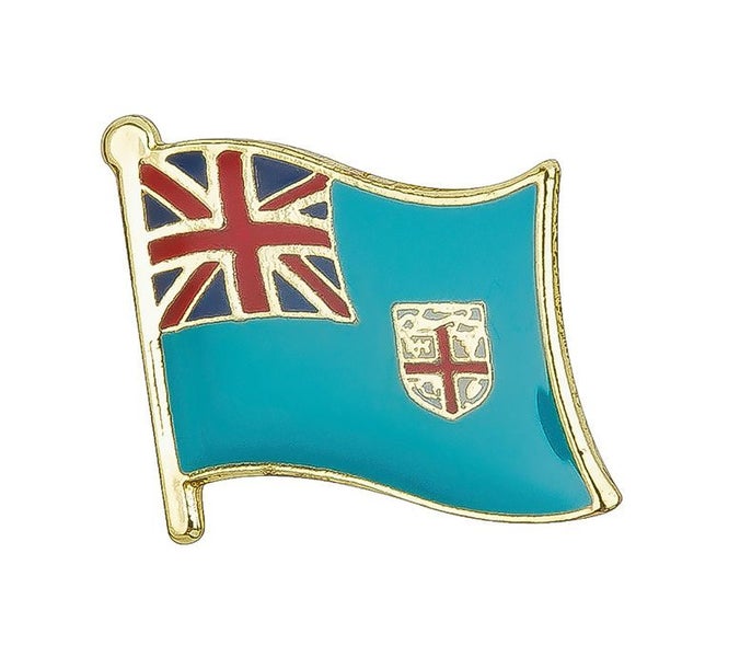 Fiji Flag Lapel Enamel Pin Badge Brooch Carousel 2
