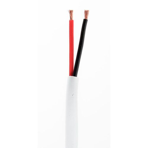 ICE Premium Grade Speaker Cable 14 AWG 2 Core, White Carousel 1
