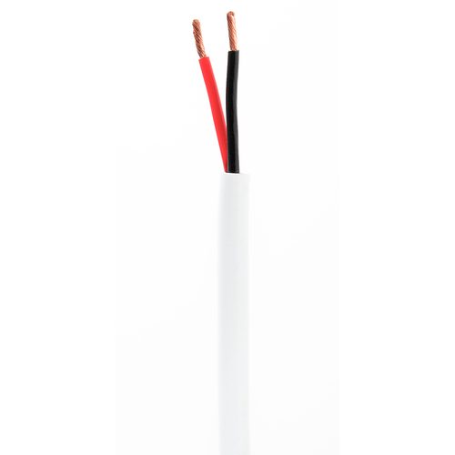 ICE Premium Grade Speaker Cable 16 AWG 2 Core, White Carousel 1