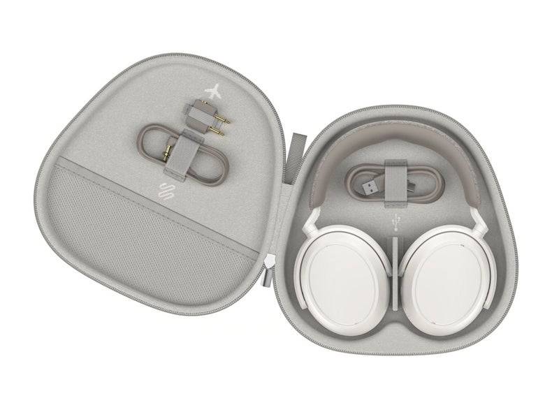 Sennheiser Momentum 4 Wireless Noise Cancelling Headphones, White Carousel 2