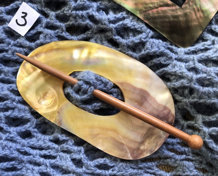 Shell Shawl Pin Carousel 3