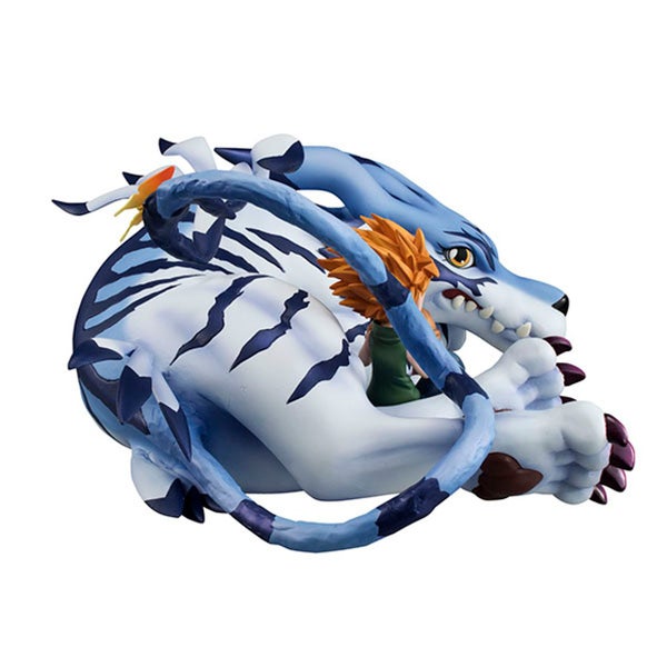 Megahouse Precious G.E.M. Digimon Garurumon& Yamato Ishida Carousel 5