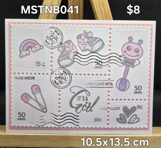 Baby Cards - Variety Available - $8 - Handmade Carousel 5