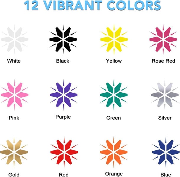 Heat Transfer Vinyl Roll Paper 12 Colour Carousel 2