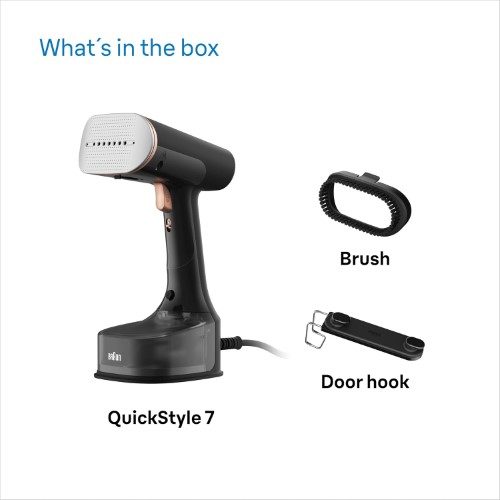 Garment Steamer - Braun QuickStyle - Braun Carousel 6