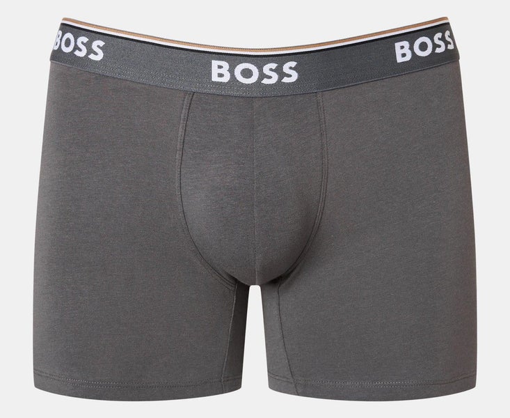 Hugo Boss Men's Power Boxer Briefs 3-Pack - Dark Grey/Blue/Navy Carousel 2