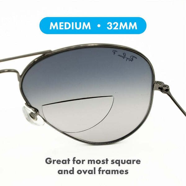 StickTite Medium Instant Reading Lenses - Bifocals - 3.00 Carousel 2
