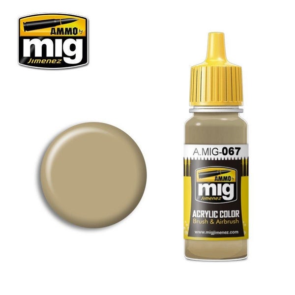 AMMO by Mig Jimenez A.MIG-0067 LIGHT SAND GREY Carousel 1