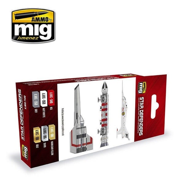 AMMO by Mig Jimenez A.MIG-7130 STAR DEFENDERS SCI-FI COLORS Carousel 2