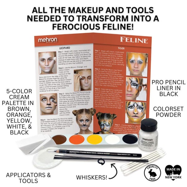 Mehron Character Makeup Kit Cat Carousel 2