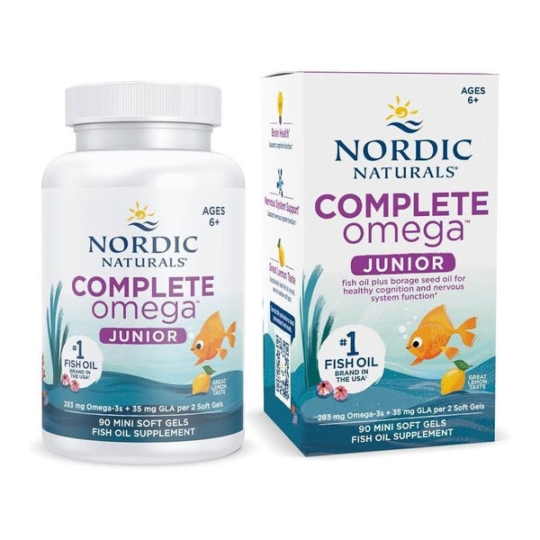 Nordic Naturals Complete Omega Junior 90 Mini Soft Gels Carousel 1