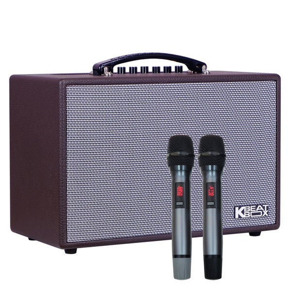 KBEATBOX CS-200PU-V2 50W RMS [300W PMPO] Karaoke Powered Speaker System Carousel 1