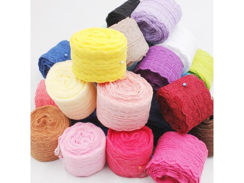 10Meters/Lot Width 45mm Lace Ribbons DIY Apparel Sewing Fabric Lace Trimming Carousel 2