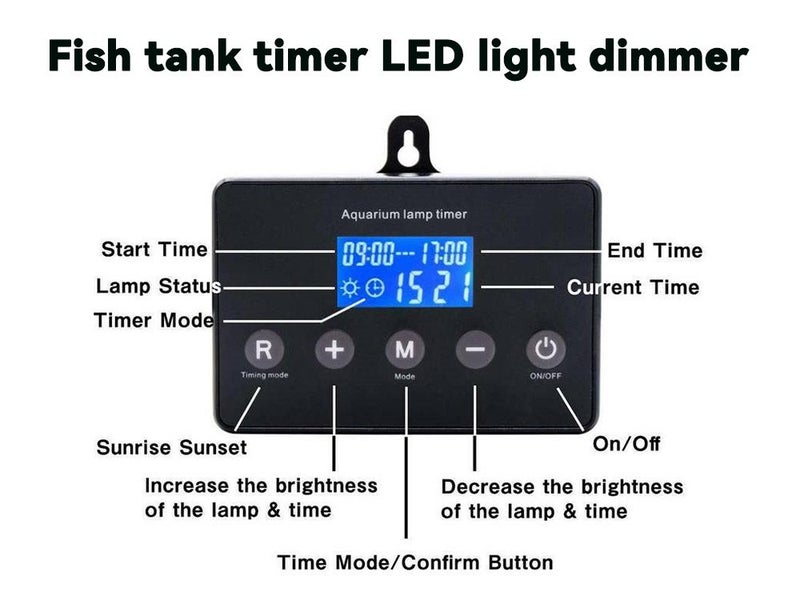 PTN NEW Fish Tank Light Timer Dimmer Sale Sale Sale Carousel 8