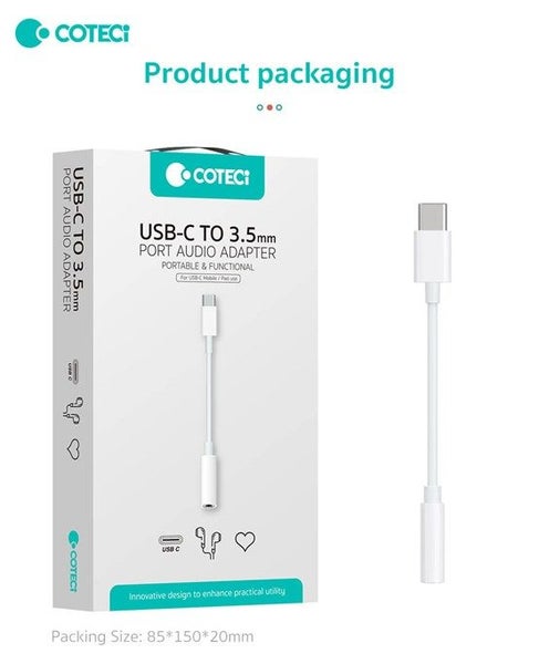Type-C to 3.5mm Digital Audio Converter Carousel 10